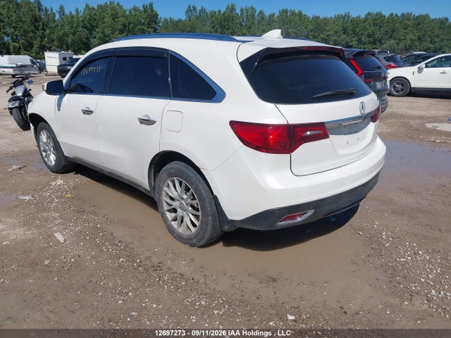 2016 Acura Mdx Navigation Package მანქანა იყიდება აუქციონზე, vin: 5FRYD4H40GB508596, აუქციონის ნომერი: 12697273
