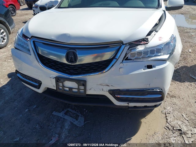 2016 Acura Mdx Navigation Package მანქანა იყიდება აუქციონზე, vin: 5FRYD4H40GB508596, აუქციონის ნომერი: 12697273