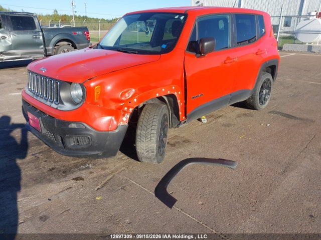 12697309 :رقم المزاد ، ZACCJBATXGPD29744 vin ، 2016 Jeep Renegade Sport مزاد بيع