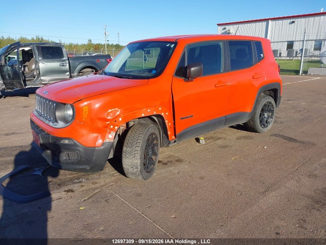 12697309 :رقم المزاد ، ZACCJBATXGPD29744 vin ، 2016 Jeep Renegade Sport مزاد بيع