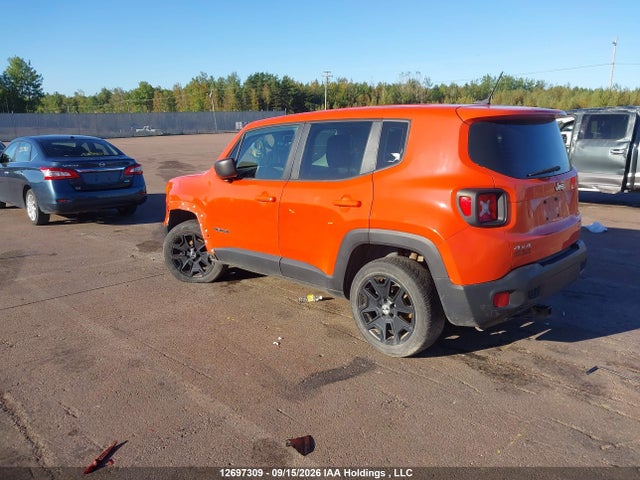 12697309 :رقم المزاد ، ZACCJBATXGPD29744 vin ، 2016 Jeep Renegade Sport مزاد بيع