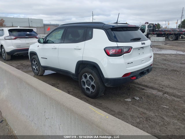 Auction sale of the 2022 Jeep Compass Trailhawk Elite, vin: 3C4NJDDB3NT192255, lot number: 12697319