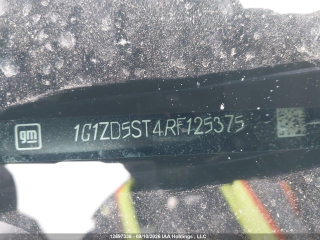 12697336 :رقم المزاد ، 1G1ZD5ST4RF125375 vin ، 2024 Chevrolet Malibu 1lt مزاد بيع