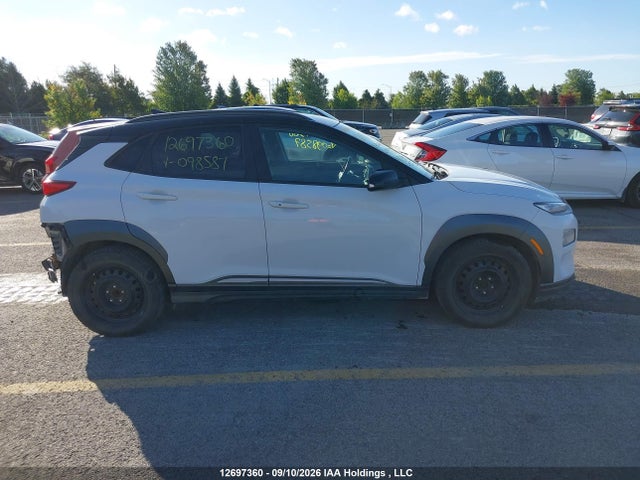 Продаж на аукціоні авто 2021 Hyundai Kona Electric Preferred With Two-tone Roof, vin: KM8K23AG4MU098587, номер лоту: 12697360