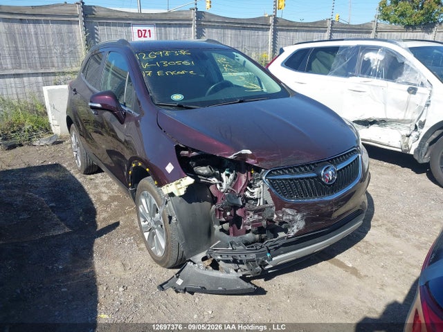 Aukcja sprzedaży 2017 Buick Encore Preferred, vin: KL4CJESB1HB130501, numer aukcji: 12697376