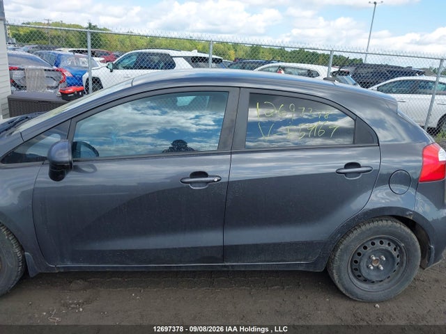 12697378 :رقم المزاد ، KNADM5A35G6559169 vin ، 2016 Kia Rio Ex/ex+ W/sunroof/lx/lx+/lx+ Eco/sx مزاد بيع