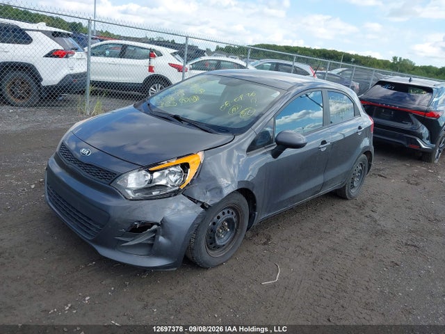 12697378 :رقم المزاد ، KNADM5A35G6559169 vin ، 2016 Kia Rio Ex/ex+ W/sunroof/lx/lx+/lx+ Eco/sx مزاد بيع