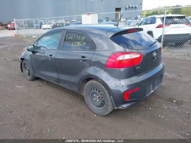 12697378 :رقم المزاد ، KNADM5A35G6559169 vin ، 2016 Kia Rio Ex/ex+ W/sunroof/lx/lx+/lx+ Eco/sx مزاد بيع
