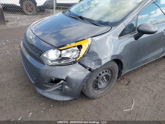 12697378 :رقم المزاد ، KNADM5A35G6559169 vin ، 2016 Kia Rio Ex/ex+ W/sunroof/lx/lx+/lx+ Eco/sx مزاد بيع