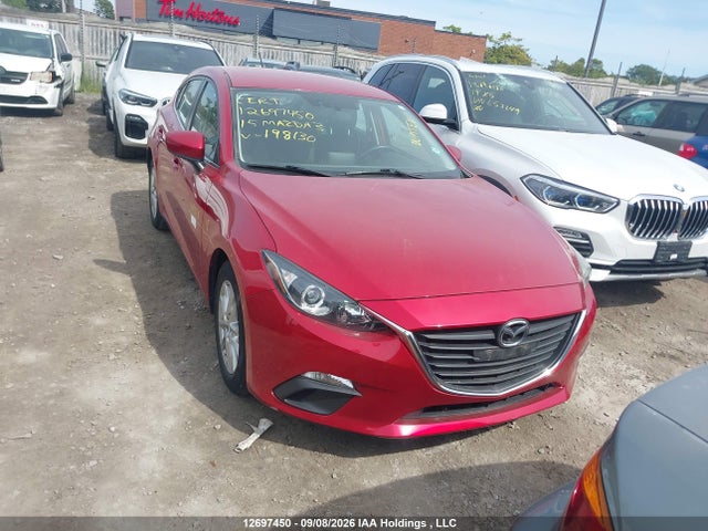 12697450 :رقم المزاد ، 3MZBM1L74FM198130 vin ، 2015 Mazda 3 Touring مزاد بيع