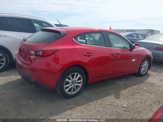12697450 :رقم المزاد ، 3MZBM1L74FM198130 vin ، 2015 Mazda 3 Touring مزاد بيع