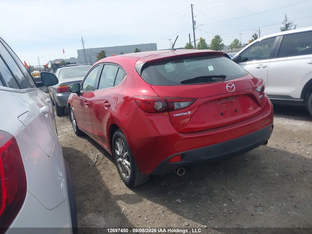 12697450 :رقم المزاد ، 3MZBM1L74FM198130 vin ، 2015 Mazda 3 Touring مزاد بيع