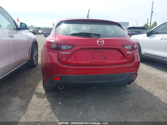 12697450 :رقم المزاد ، 3MZBM1L74FM198130 vin ، 2015 Mazda 3 Touring مزاد بيع
