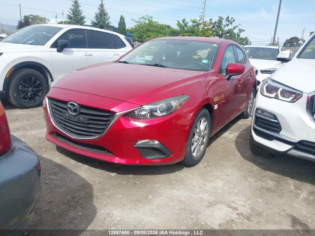 12697450 :رقم المزاد ، 3MZBM1L74FM198130 vin ، 2015 Mazda 3 Touring مزاد بيع