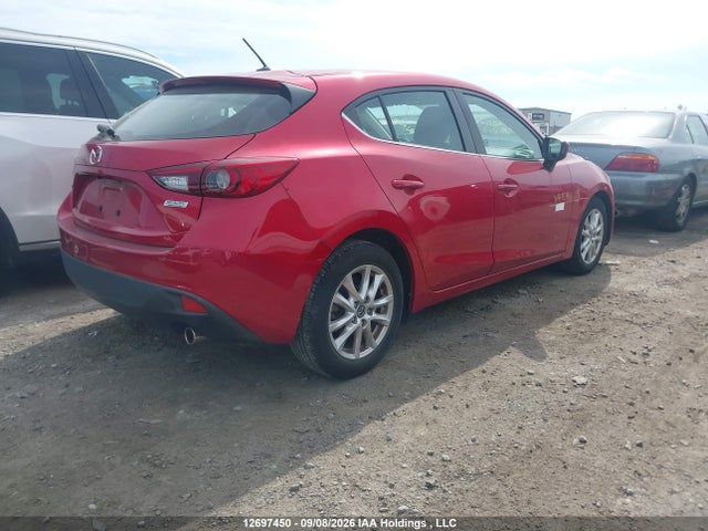 12697450 :رقم المزاد ، 3MZBM1L74FM198130 vin ، 2015 Mazda 3 Touring مزاد بيع