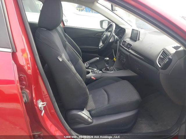 12697450 :رقم المزاد ، 3MZBM1L74FM198130 vin ، 2015 Mazda 3 Touring مزاد بيع