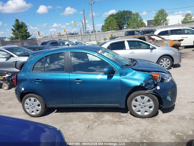 12697495 :رقم المزاد ، 3N1CK3CP8FL246889 vin ، 2015 Nissan Micra مزاد بيع