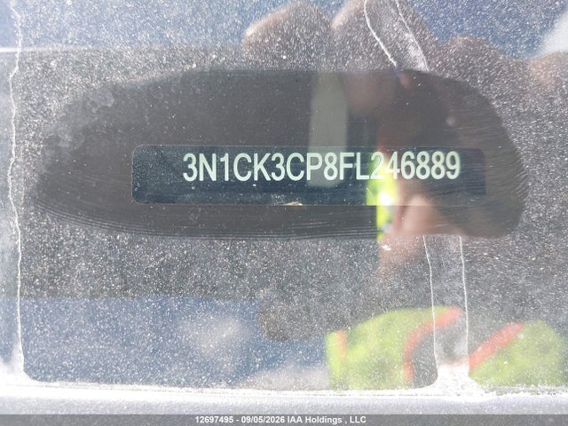 12697495 :رقم المزاد ، 3N1CK3CP8FL246889 vin ، 2015 Nissan Micra مزاد بيع