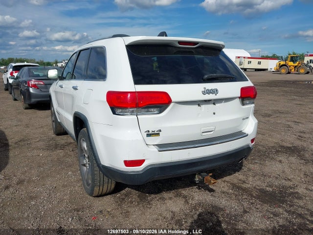 Продаж на аукціоні авто 2015 Jeep Grand Cherokee Limited, vin: 1C4RJFBG7FC224164, номер лоту: 12697503