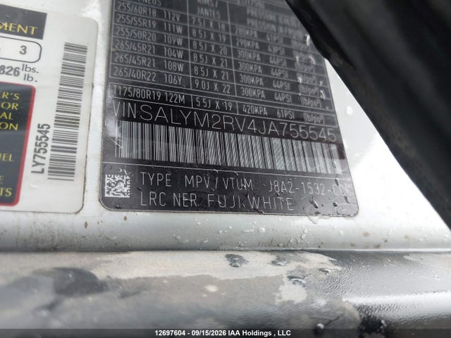 Land Rover RANGE ROVER VELAR 2018 SALYM2RV4JA755545 Image 9