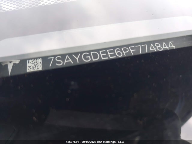Tesla Model Y Long Range 2023 7SAYGDEE6PF774844 Image 9