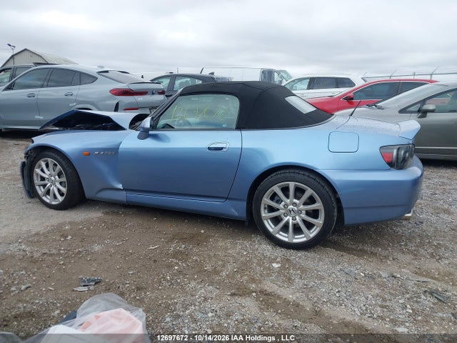 2006 Honda S2000 მანქანა იყიდება აუქციონზე, vin: JHMAP21436S001880, აუქციონის ნომერი: 12697672