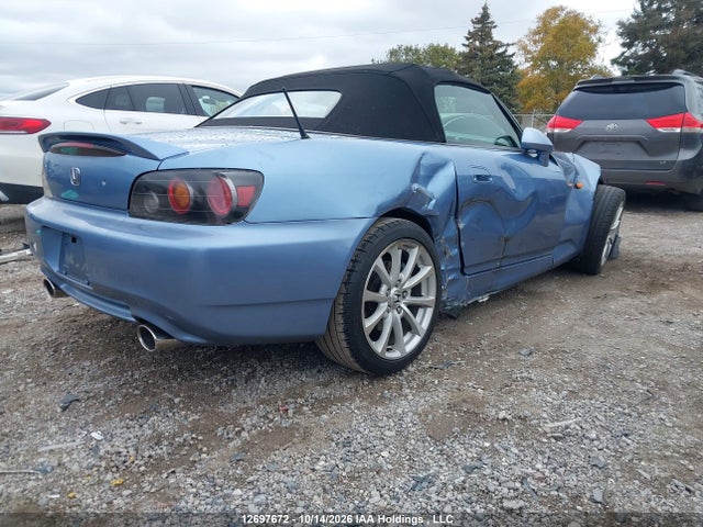 2006 Honda S2000 მანქანა იყიდება აუქციონზე, vin: JHMAP21436S001880, აუქციონის ნომერი: 12697672
