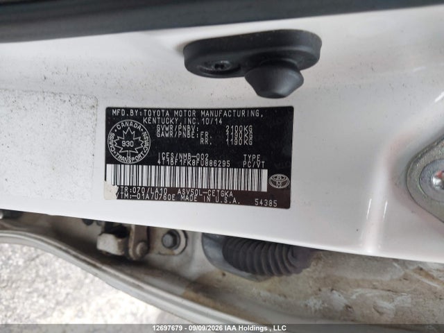 12697679 :رقم المزاد ، 4T1BF1FK8FU886295 vin ، 2015 Toyota Camry Le/xle/se/xse مزاد بيع