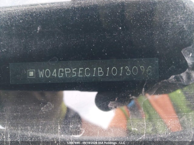 Продажа на аукционе авто 2011 Buick Regal Cxl, vin: W04GP5EC1B1013096, номер лота: 12697699