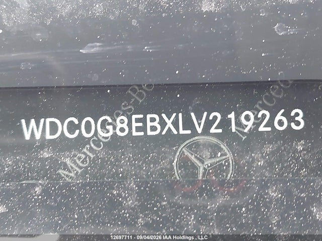 Aukcja sprzedaży 2020 Mercedes-benz Glc 300 4matic, vin: WDC0G8EBXLV219263, numer aukcji: 12697711
