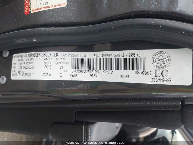 Jeep Cherokee North 2014 1C4PJMCB8EW323183 Image 9