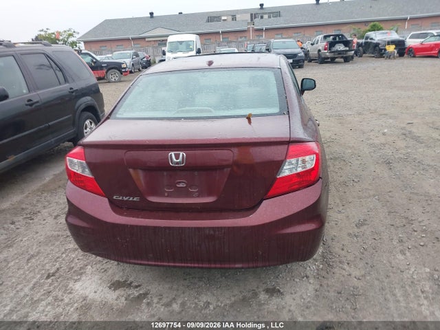 12697754 :رقم المزاد ، 2HGFB2F98CH033108 vin ، 2012 Honda Civic Ex-l مزاد بيع