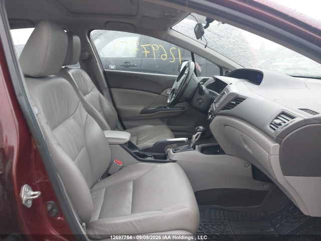 12697754 :رقم المزاد ، 2HGFB2F98CH033108 vin ، 2012 Honda Civic Ex-l مزاد بيع