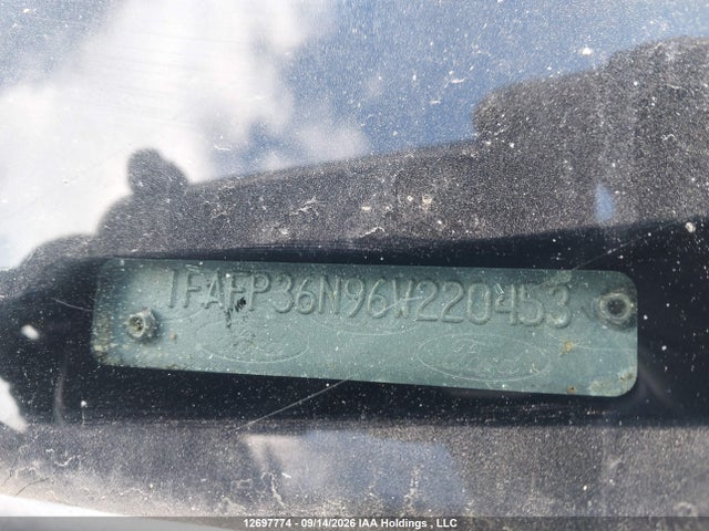 12697774 :رقم المزاد ، 1FAFP36N96W220453 vin ، 2006 Ford Focus Zxw مزاد بيع