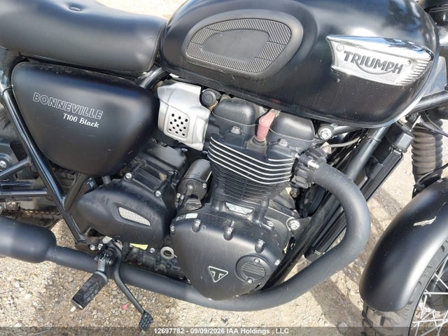 Aukcja sprzedaży 2017 Triumph Motorcycle Bonneville T100, vin: SMTD10GN4HT795954, numer aukcji: 12697782