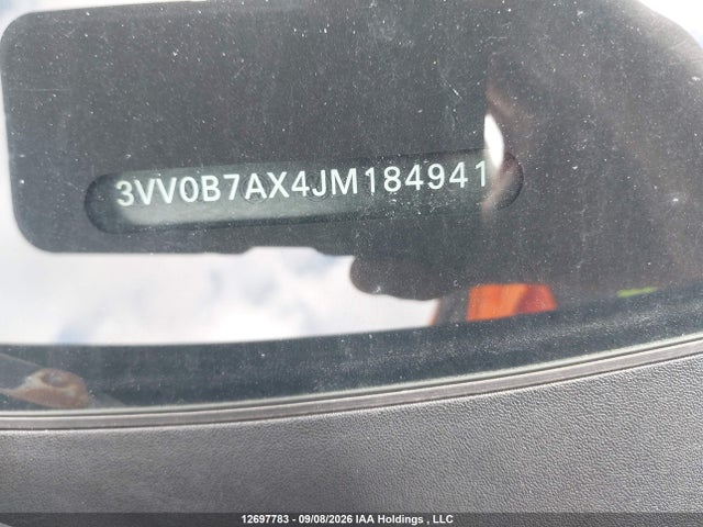 Aukcja sprzedaży 2018 Volkswagen Tiguan Trendline, vin: 3VV0B7AX4JM184941, numer aukcji: 12697783