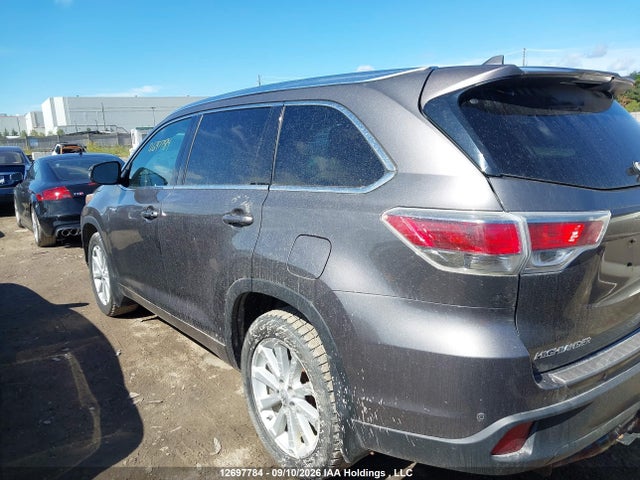 Продажа на аукционе авто 2014 Toyota Highlander Hybrid Limited/ltd Platnm, vin: 5TDDCRFH0ES005066, номер лота: 12697784