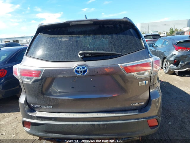 Продажа на аукционе авто 2014 Toyota Highlander Hybrid Limited/ltd Platnm, vin: 5TDDCRFH0ES005066, номер лота: 12697784