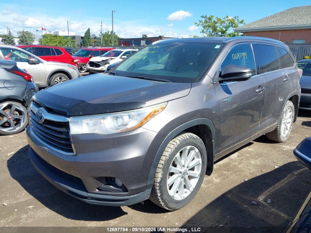 Продажа на аукционе авто 2014 Toyota Highlander Hybrid Limited/ltd Platnm, vin: 5TDDCRFH0ES005066, номер лота: 12697784