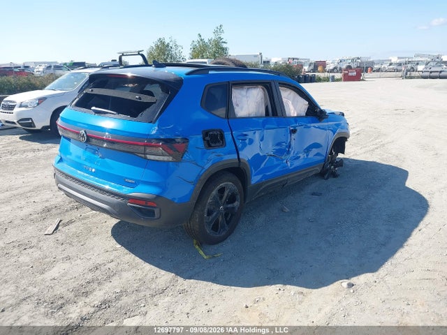 12697797 :رقم المزاد ، 3VV2C7B20TM078983 vin ، 2026 Volkswagen Taos Se Black مزاد بيع