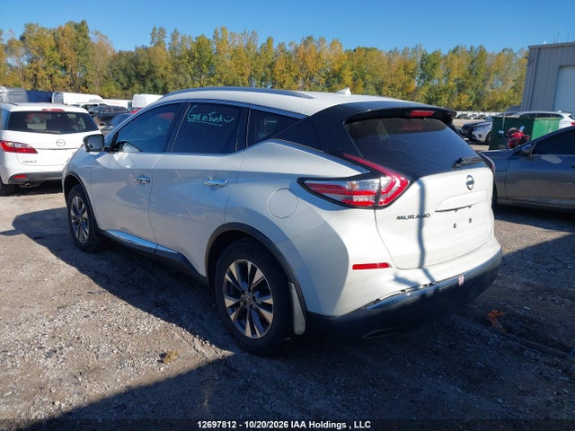 12697812 :رقم المزاد ، 5N1AZ2MH8GN138092 vin ، 2016 Nissan Murano Platinum/sl/sv مزاد بيع