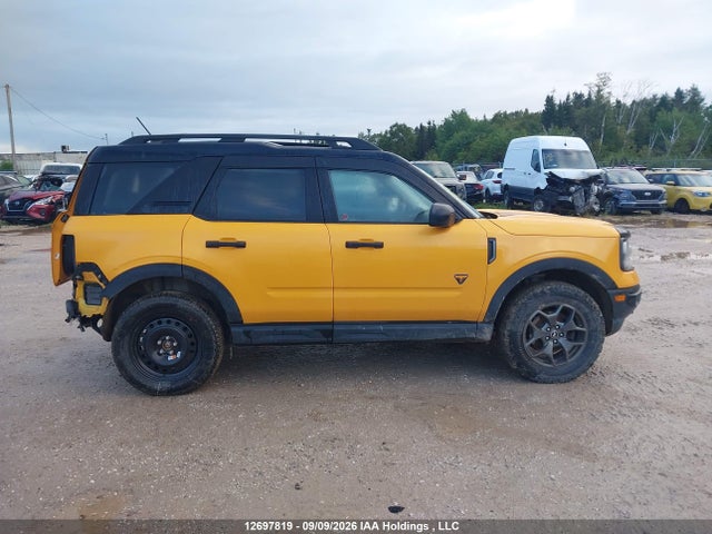 2021 Ford Bronco Sport Badlands მანქანა იყიდება აუქციონზე, vin: 3FMCR9D96MRA73178, აუქციონის ნომერი: 12697819