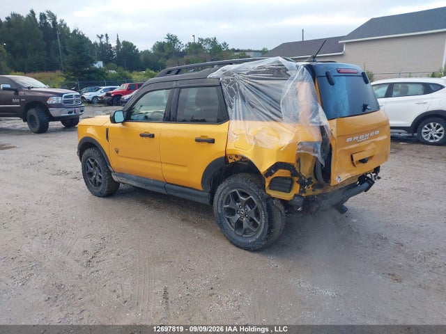 2021 Ford Bronco Sport Badlands მანქანა იყიდება აუქციონზე, vin: 3FMCR9D96MRA73178, აუქციონის ნომერი: 12697819