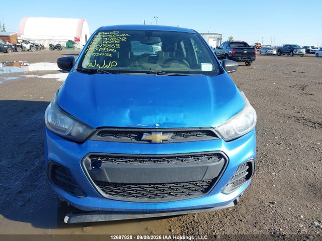 12697828 :رقم المزاد ، KL8CA6SA1GC613863 vin ، 2016 Chevrolet Spark Ls مزاد بيع