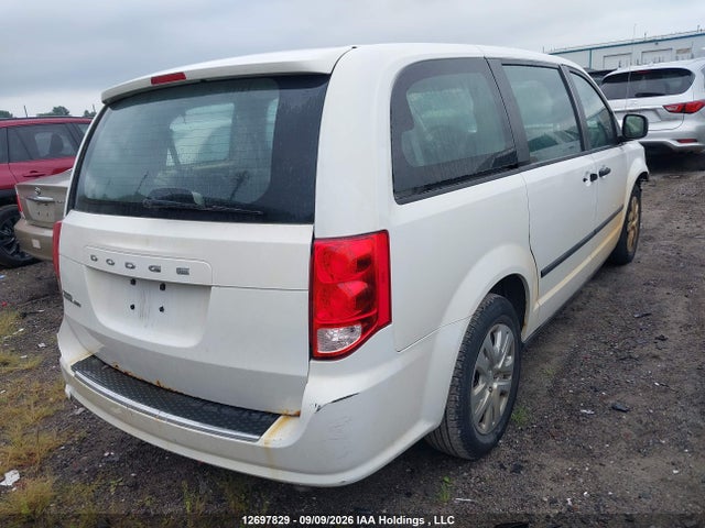 12697829 :رقم المزاد ، 2C4RDGBG1GR277187 vin ، 2016 Dodge Grand Caravan Se مزاد بيع