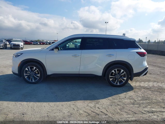 12697836 :رقم المزاد ، 5N1AL1FS1SC344461 vin ، 2025 Infiniti Qx60 Luxe مزاد بيع
