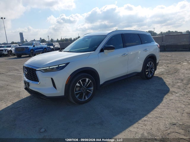 12697836 :رقم المزاد ، 5N1AL1FS1SC344461 vin ، 2025 Infiniti Qx60 Luxe مزاد بيع