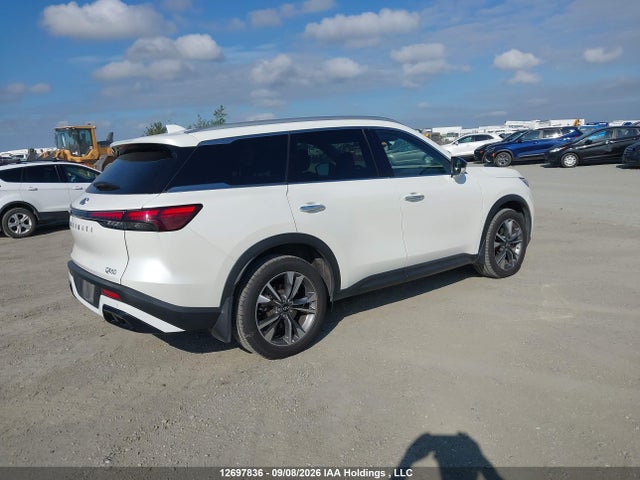 12697836 :رقم المزاد ، 5N1AL1FS1SC344461 vin ، 2025 Infiniti Qx60 Luxe مزاد بيع