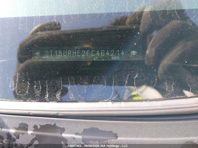 Aukcja sprzedaży 2015 Toyota Corolla L/le/le Pls/prm/s/s Pls, vin: 2T1BURHE2FC464214, numer aukcji: 12697853