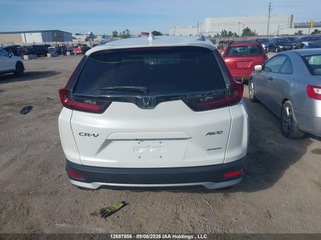12697856 :رقم المزاد ، 2HKRW2H49NH210549 vin ، 2022 Honda Cr-v Sport مزاد بيع
